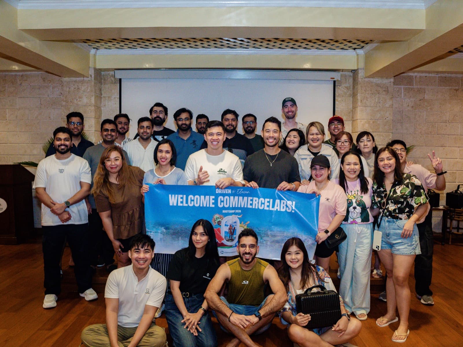 Team retreat group photo